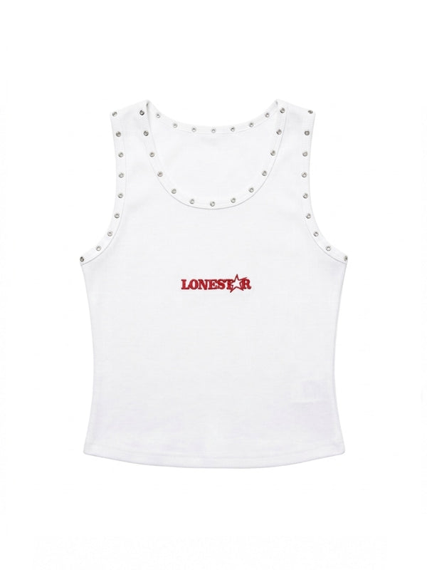 Lonestar Tank - White