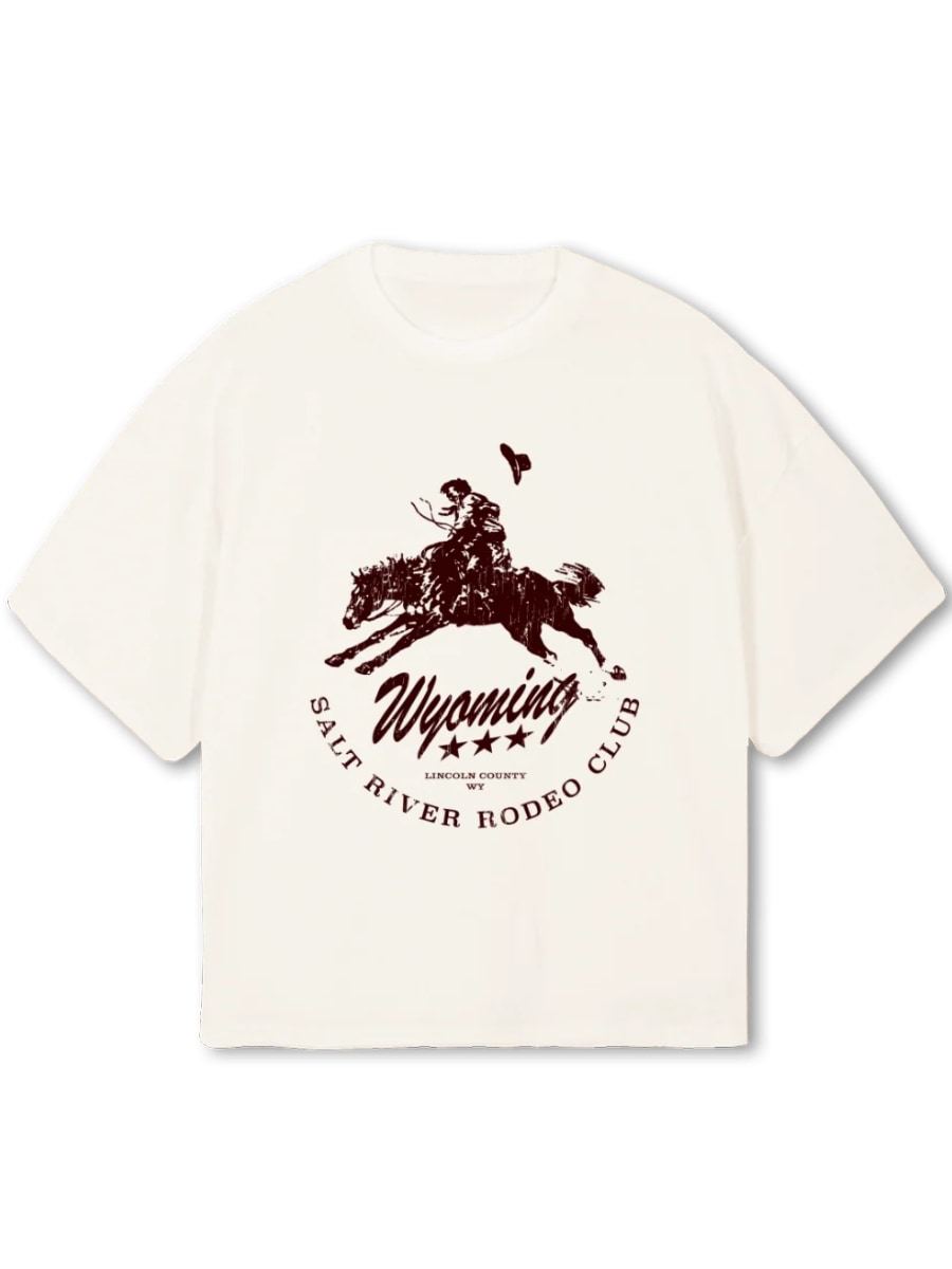 Wyoming Tee - Vintage White