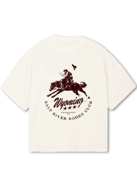 Wyoming Tee - Vintage White